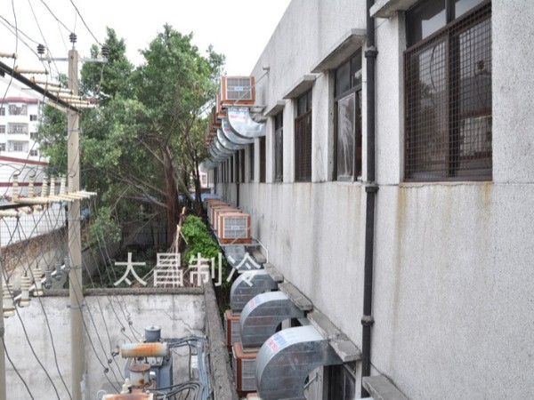 湖北某家五金廠環(huán)?？照{(diào)通風(fēng)降溫案例