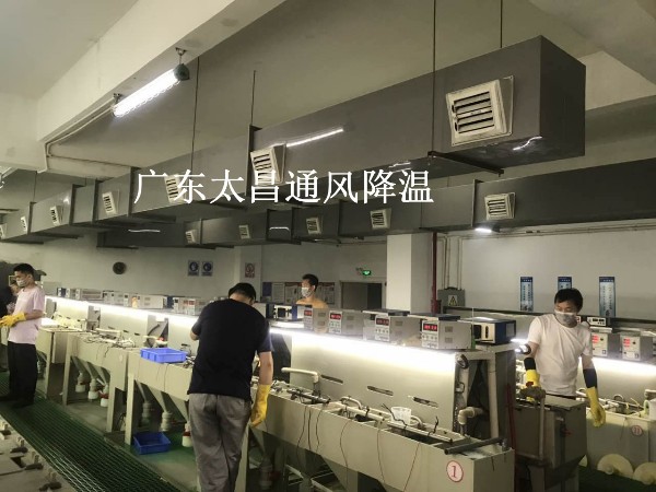 電鍍廠降溫用環(huán)?？照{解決方案